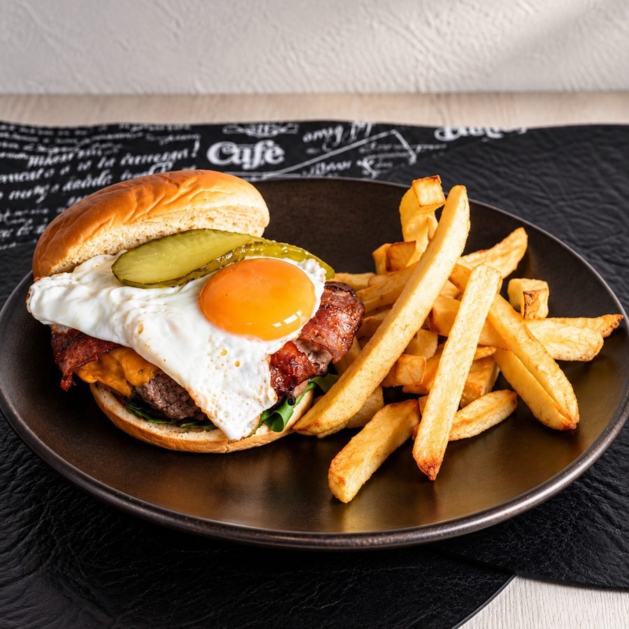 Hamburguesa Chips